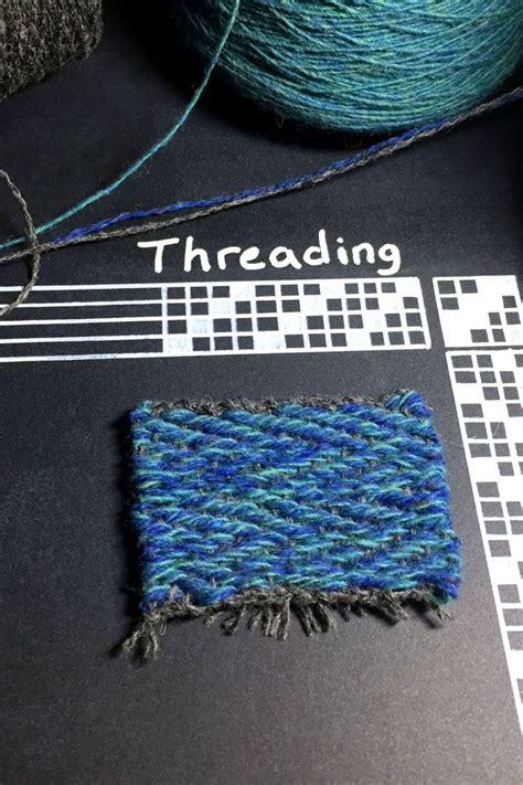 Learn To Weave Patterns With This Simple Weaving Draft Guide Video
