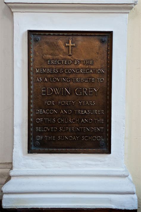 United Reformed Church Windsor Street Plaques And Memorials From The
