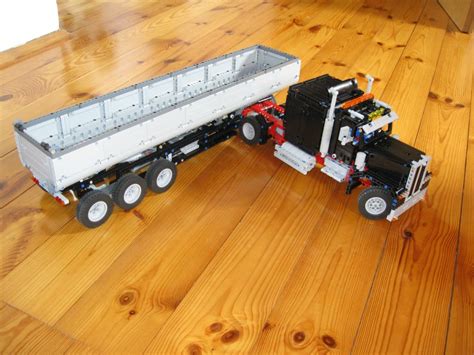Truck With Semi Trailer Lego Technic Mindstorms And Model Team