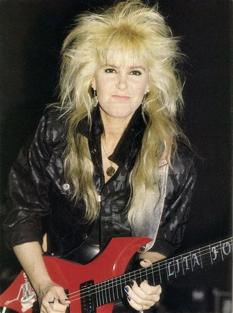 80s Hard Rock And Metal Lita Ford Lita Female Guitarist