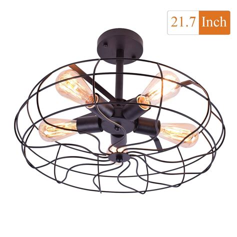 Can be hung flush against the ceiling or from the included chain. Semi Flush Mount Ceiling Lights to Enhance Room Décor ...