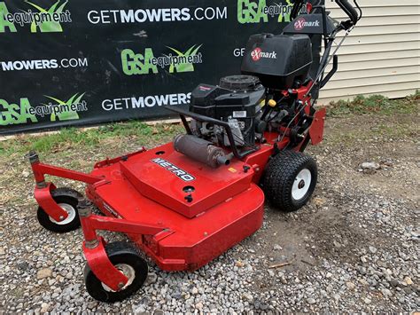 36in Exmark Metro Commercial Walk Behind Mower W Sulky 67 A Month