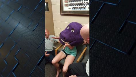 Al Girl An Internet Sensation After Being Rescued From Barney Head