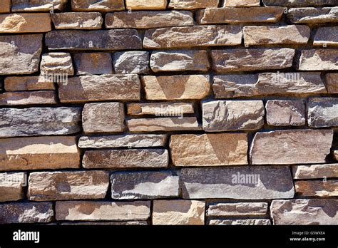 Natural Stone Materials In Classic Building Patterns And Methods For