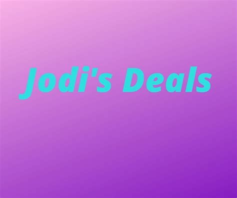 Jodis Deals
