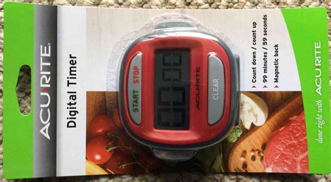 Acurite 00291e Kitchen Timer Review Toms Tek Stop