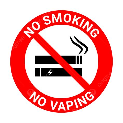 No Smoking Vaping Sign No Smoking Vaping No Smoking No Vaping Icon