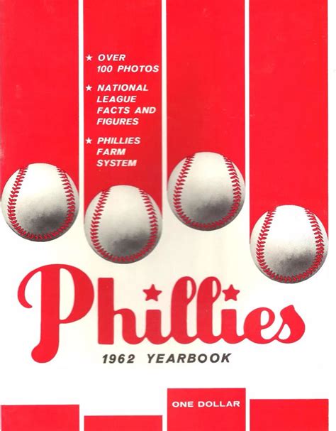 1962 Phillies Yearbook