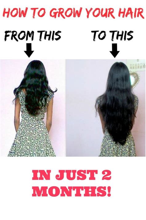How To Grow Hair Faster Thicker And Longer Mind Is Health Grow