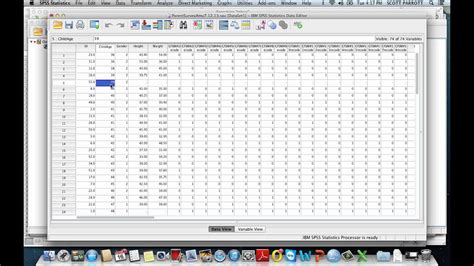This is the type of regression analysis for this data. Simple Imputation for Cross-sectional Data in SPSS - YouTube