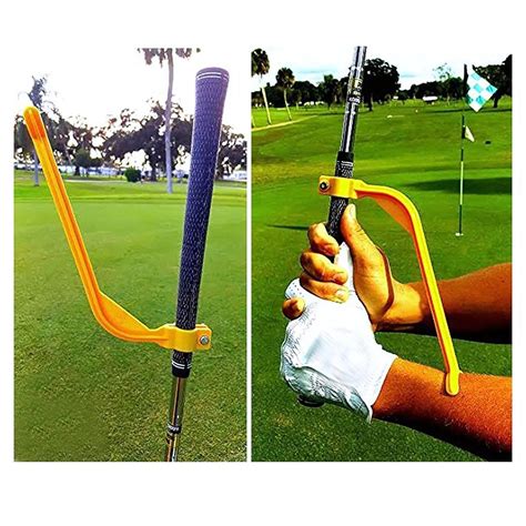 Swingyde Trainer Wrist Control Gesture Golf Swing Yellow Training Tool