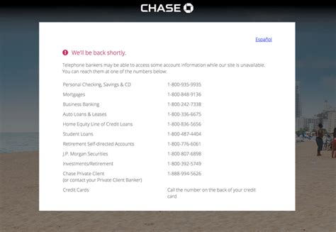 @chasesupport @chase your website, app, credit cards, debit cards and atm services are all down!! [Bank responds, rep says "WHOLE ONLINE SYSTEM DOWN, NO ETA ...