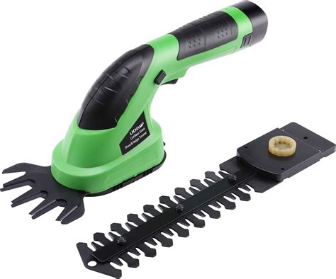 Amazon Com Lichamp 2 In 1 Electric Hand Held Grass Shear Hedge Trimmer Shrubbery Clipper