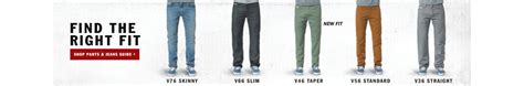 Mens Jeans And Denim At Vans Skinny Slim And Straight Fit