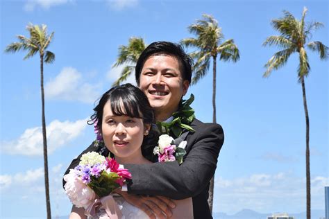 Honolulu Weddings Magic Island With Shinichi And Yumika