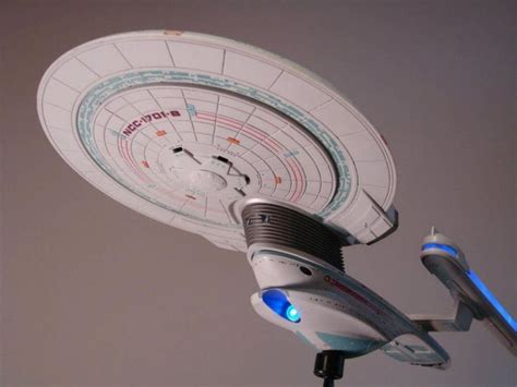 Model Of The Excelsior Class Enterprise Ncc 1701 B Star Trek Ships