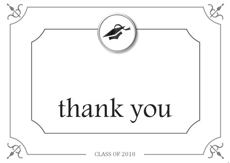 Congratulations on this huge accomplishment! 7 Free, Printable Graduation Thank You Cards