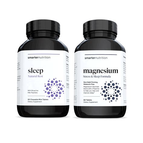 Sleep Better Bundle Smarter Nutrition