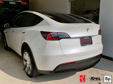 Tesla Model Y Front And Rear Bumper Xpel Ppf And Revivify Self Heal Pro