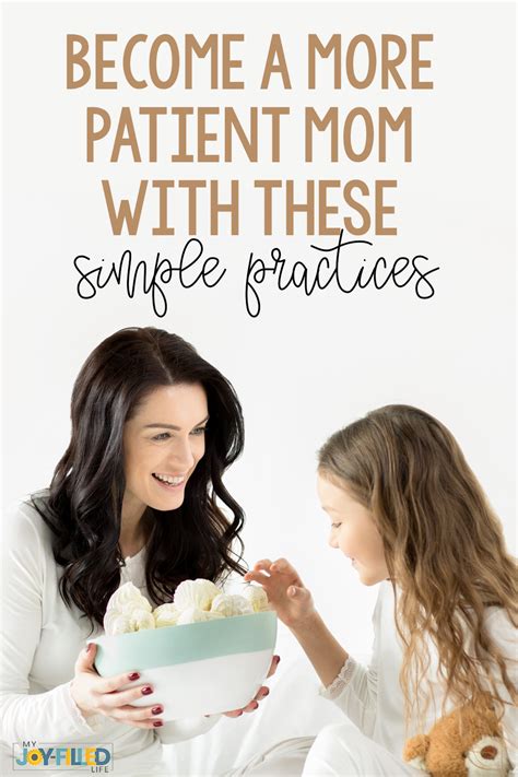 Become A More Patient Mom With These Simple Practice 5 Habits To Help