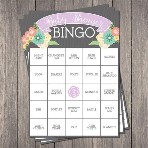 This easy to play game is ideal for virtually all of. Free Baby Shower Bingo Cards Your Guests Will Love