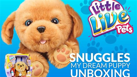 Snuggles My Dream Puppy Little Live Pets New Youtube