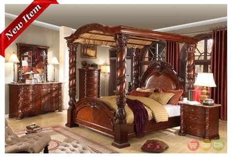 Standard bed sizes are based on standard mattress sizes, which vary from country to country. Castillo De Cullera Cherry Queen Size Canopy Bedroom Set ...