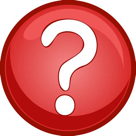 Question Mark Button Free Vector Graphic On Pixabay
