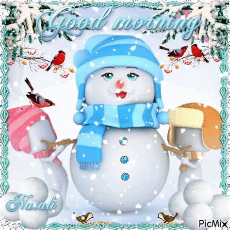 Mrs Snowman Good Morning  Pictures Photos And Images For Facebook