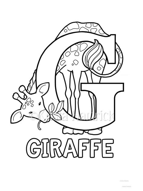 Animal Alphabet A Z Animal Coloring Pages 27 Pages Etsy
