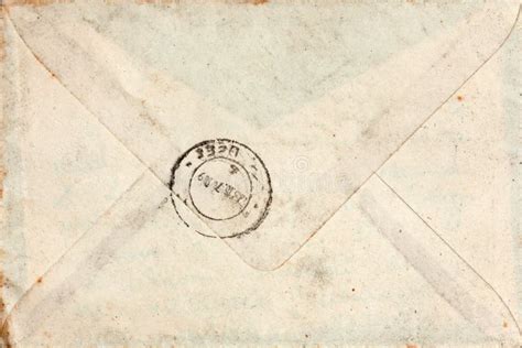 Old Envelope With Stamp Stock Photo Image Of Material 26078838