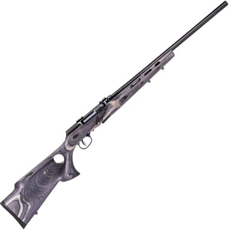 Savage A17 Target Black Semi Automatic Rifle 17 Hmr Gray