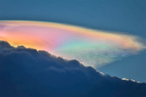 Premium Photo Fire Rainbow Cloud Phenomenon Is A Natural Phenomenon