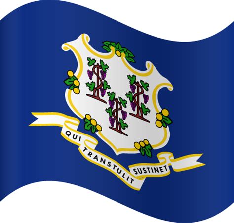 Connecticut Flag Png : Us Ct Connecticut Flag Icon Public Domain World ...
