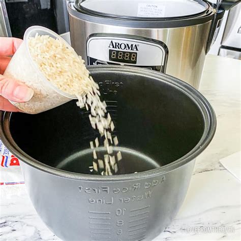 Aroma Rice Cooker Instructions And Recipe • Love From The Oven