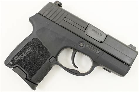 Sig Sauer P290 Restrike 9mm Dao Police Trade In Pistols Very Good