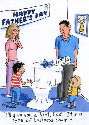 Dan Reynolds Funny Fathers Day Cartoons