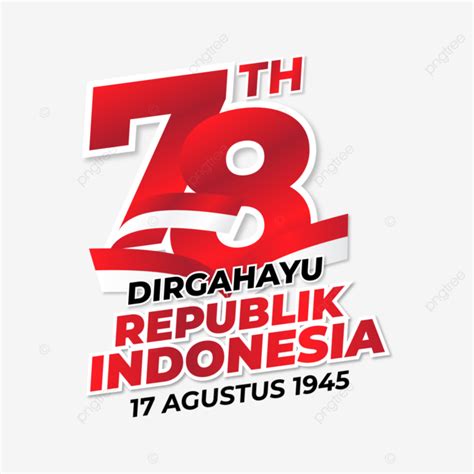 Imagem De Hut Ri 78ª República Feliz Indonésia 17 De Agosto De 2023