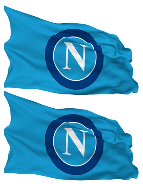 Free Societa Sportiva Calcio Napoli Ssc Napoli Flag Waves Isolated In