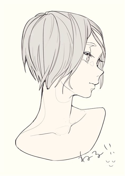 How To Draw Side Profile Anime At Drawing Tutorials