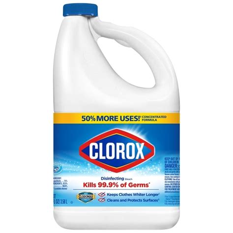 Clorox 32424 Concentrated Bleach 121 Oz Liquid Regular