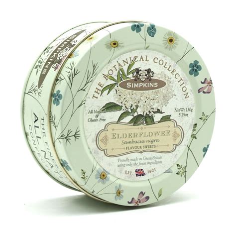 Botanical Collection Elderflower Drops Traditional Sweets