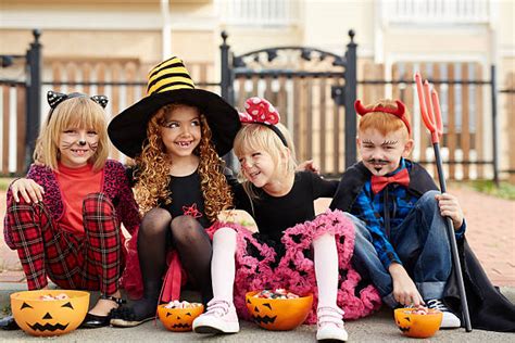 Best Kids Trick Or Treating Stock Photos Pictures And Royalty Free