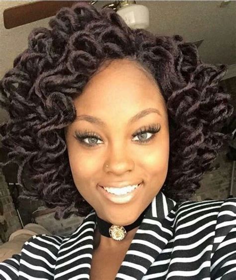Pin By Misty Chaunti On Braided Up Curly Crochet Hair Styles