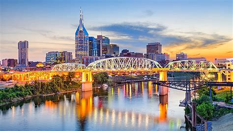 The Biggest Cities In Tennessee Worldatlas