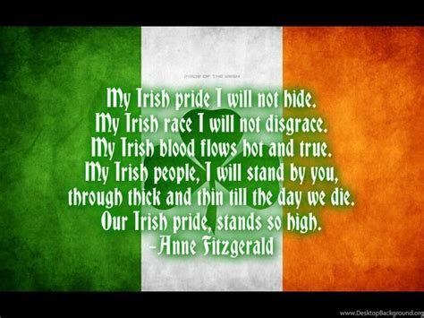 Irish Pride Quotes Quotesgram Desktop Background