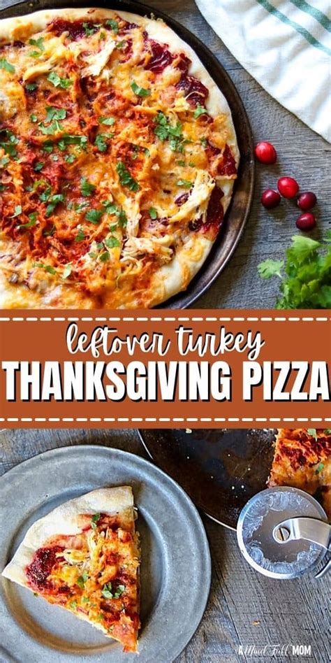 Leftover Thanksgiving Pizza BBQ Turkey Pizza Recipe
