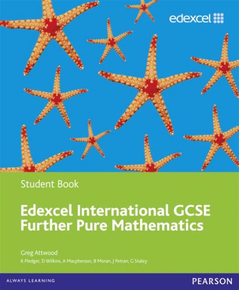Edexcel International Gcse Further Pure Mathematics Student Bookgreg