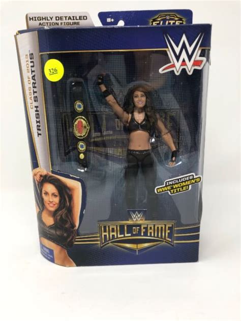 Trish Stratus Wwe Hall Of Fame Mattel Action Wrestling Figure Class