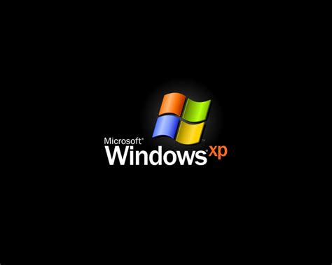 Windows Xp Black Centred Logo By P0land On Deviantart
